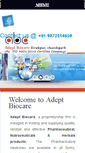 Mobile Screenshot of adeptbiocare.com